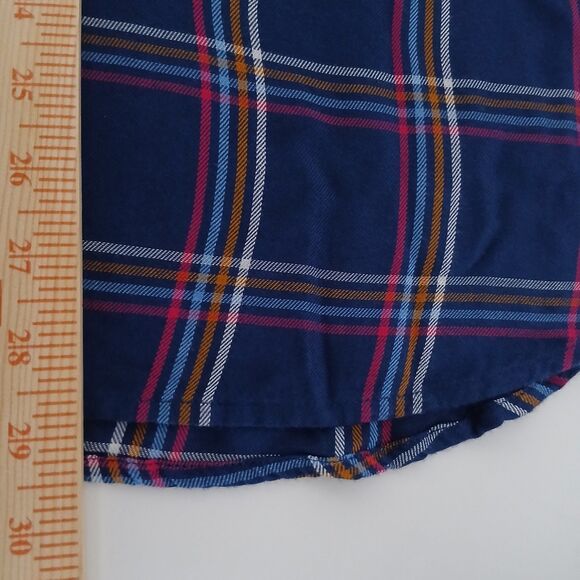 Talbots Women's Long Sleeve Plaid Button-Down Shirt Top Size L - Picture 6 of 6